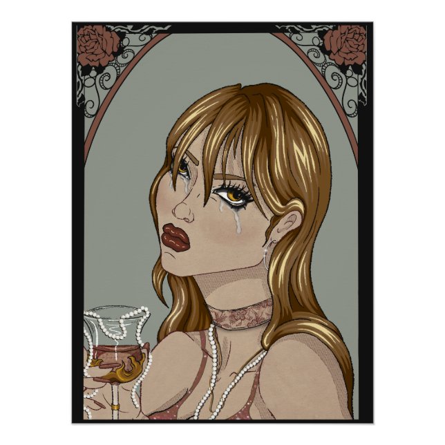 Póster Art Nouveau (Anverso)