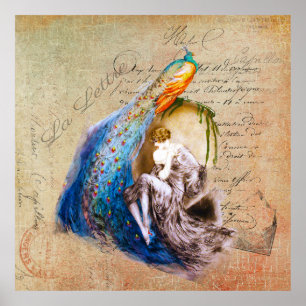 Póster Art Nouveau francés ~ La Lettre