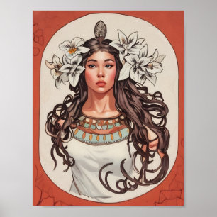 Póster Art Nouveau La Princesse Lointaine