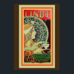 Póster Art Nouveau Lindt Chocolat Cacao 13 x 19<br><div class="desc">Niza Lindt Chocolat Cacao,  Art Noveau,  Poster 13 x 19</div>