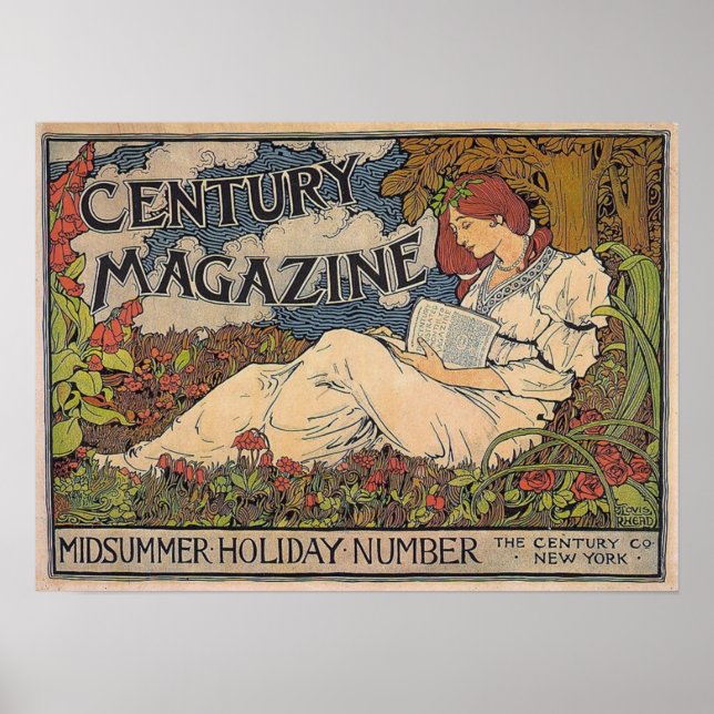 Póster Art Nouveau - Poster de la revista Century (Frente)