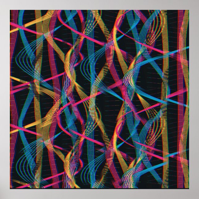 Póster Art Nouveau Snakes Pattern  (Frente)