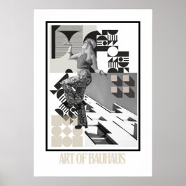 Póster Art of Bauhaus Minimalist Modern Design