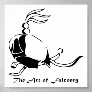 Póster Art of Falconry - Hood