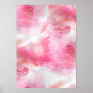 Póster art red avant-garde background hand paint