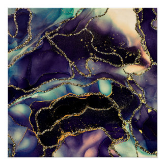 Póster arte abstracto