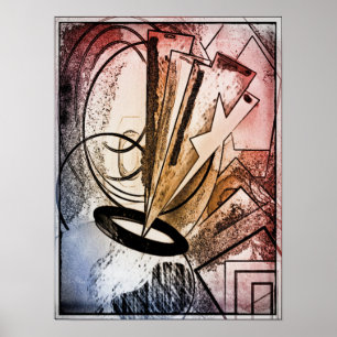 Poster, arte abstracto