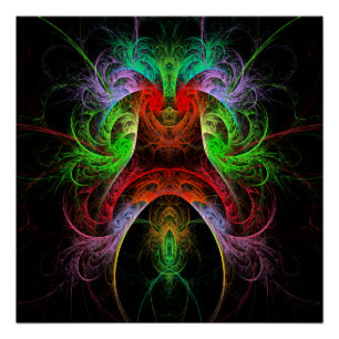 Póster Arte abstracto carnaval