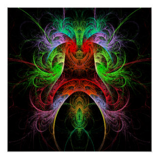 Póster Arte abstracto carnaval