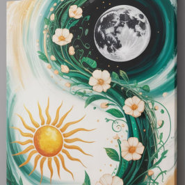 Póster Arte abstracto moderno: Pasteles suaves y ambiente