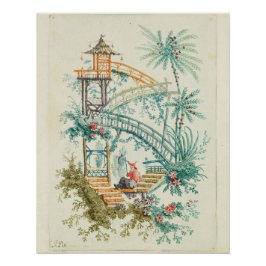 Póster Arte Antiguo - Anne Allen Jean-Baptiste Pilleme