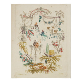 Póster Arte antiguo - Anne Allen Jean-Baptiste Pilleme