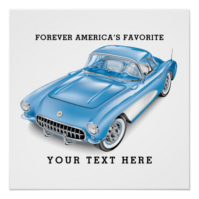 PÓSTER ARTE AUTOMÓVIL C-ONE (Anverso)