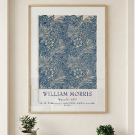Póster Arte botánico vintage de caléndula de William Morr
