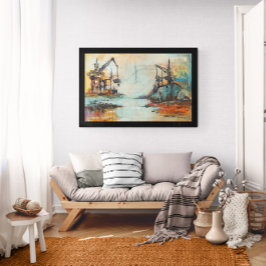 Póster Arte contemporáneo