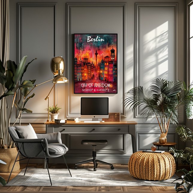 Póster Arte Contemporáneo Berlín: Ciudad de la Libertad (Subido por el creador)