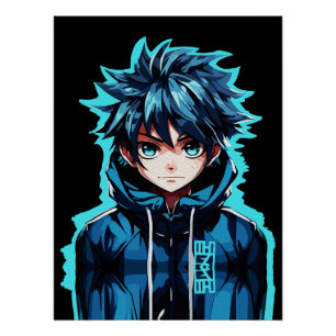 Póster Arte creativo de Anime Wall Niños 09