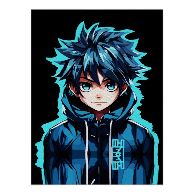 Póster Arte creativo de Anime Wall | Niños 09 (Anverso)