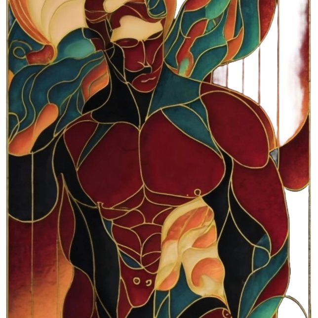 Póster arte de ilustracion puro macho (Subido por el creador)