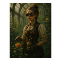 Arte de jardinera victoriana steampunk