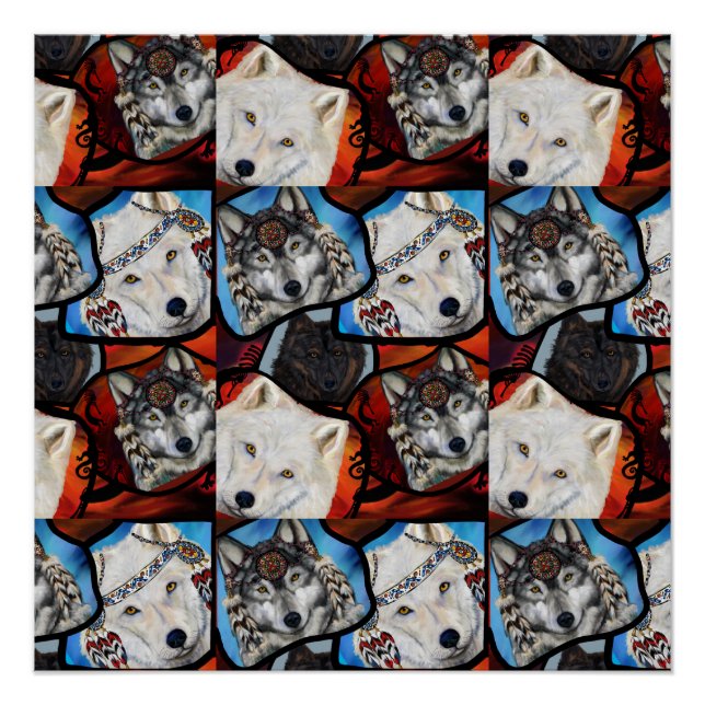 PÓSTER ARTE DE LOBO (Anverso)