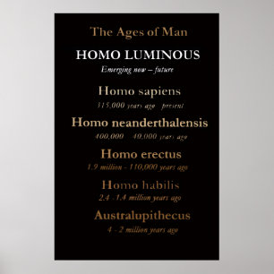 Póster / Arte de pared: Edades del hombre: