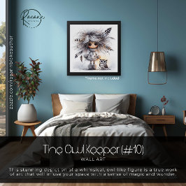 Póster Arte de pared El Guardián de Búhos (#10)
