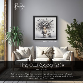 Póster Arte de pared El Guardián de Búhos (#5)