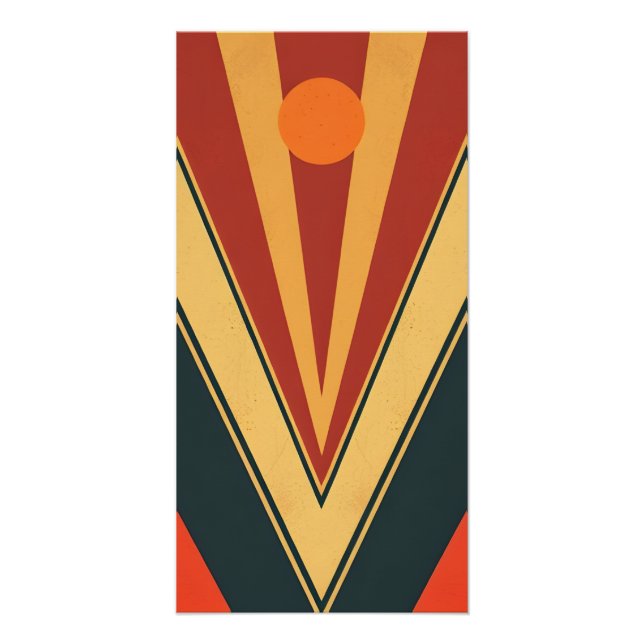 Póster Arte de pared retro minimalista (Anverso)