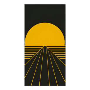 Póster Arte de pared retro minimalista