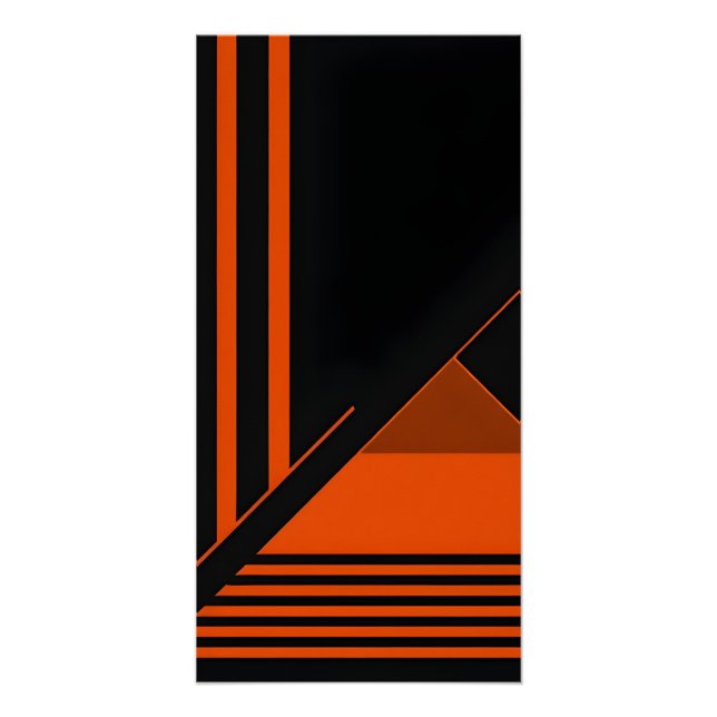 Póster Arte de pared retro minimalista