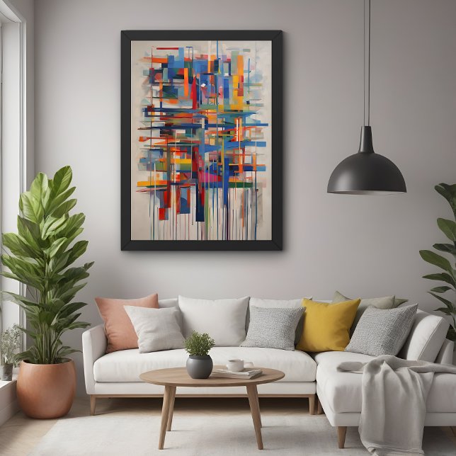 Póster Arte de resumen geométrico moderno (Subido por el creador)