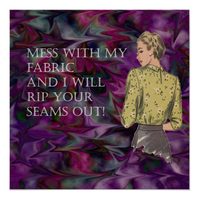 Póster Arte de salón de belleza (Anverso)