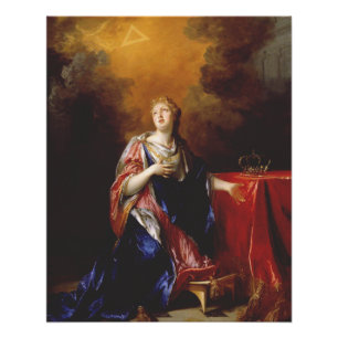 Póster Arte de Santa Margarita de Escocia