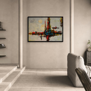 Póster Arte de Sueño Abstracto