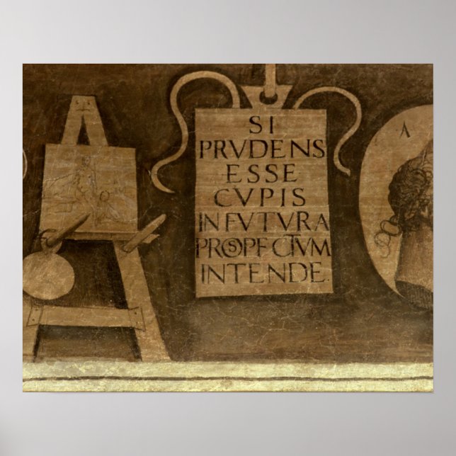 Póster Arte, del ciclo "Las Artes Liberales" (fresco) (Frente)