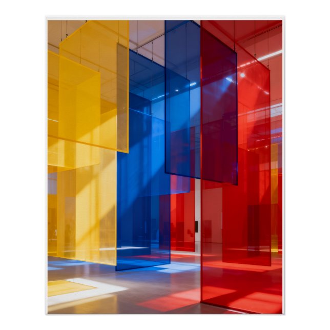 Póster Arte digital imersiva (Anverso)