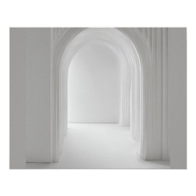 Póster Arte fotográfico de domo interior (Anverso)