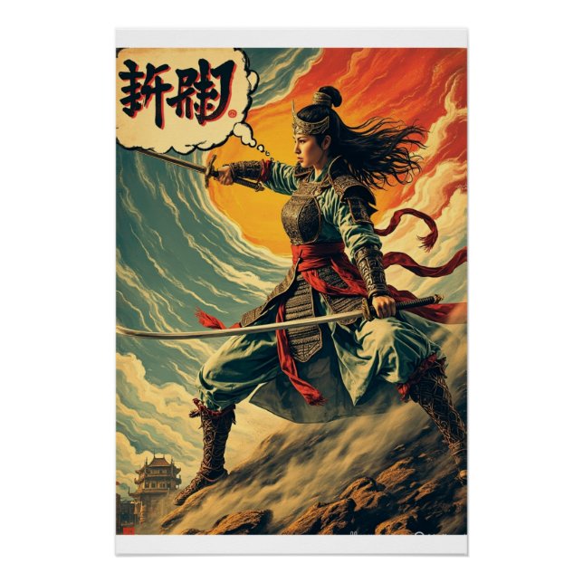 Póster Arte guerrero Goryeo - Histórico coreano (Anverso)
