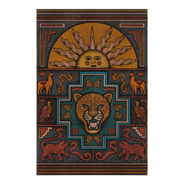 Póster Arte Inca (Anverso)