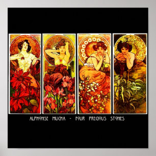 Póster Arte-Mucha Poster-Clásico 24