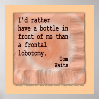 Poster, arte - Obotomía frontal