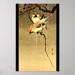 Póster Arte-Ohara japonés Koson 27 del Poster-Vintage