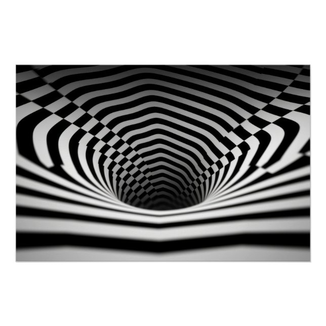 Póster Arte óptico (Anverso)