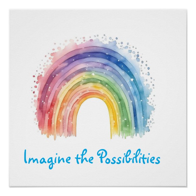 Póster Arte Por Deber, Arcoiris (Anverso)