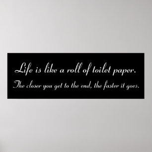 Póster Arte/sabiduría de la pared del cuarto de baño