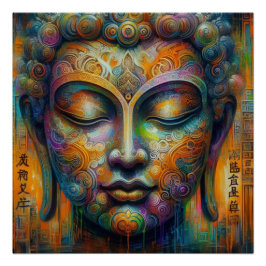 PÓSTER ARTE TRANSCENDENTAL BUDDHA #6