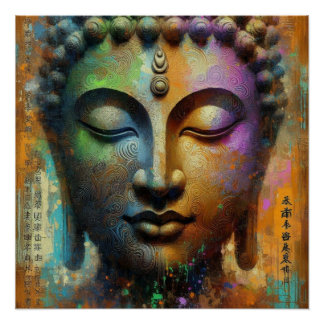 PÓSTER ARTE TRANSCENDENTAL BUDDHA #7