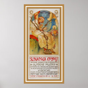 Poster Arte Vintage Alphonse Mucha