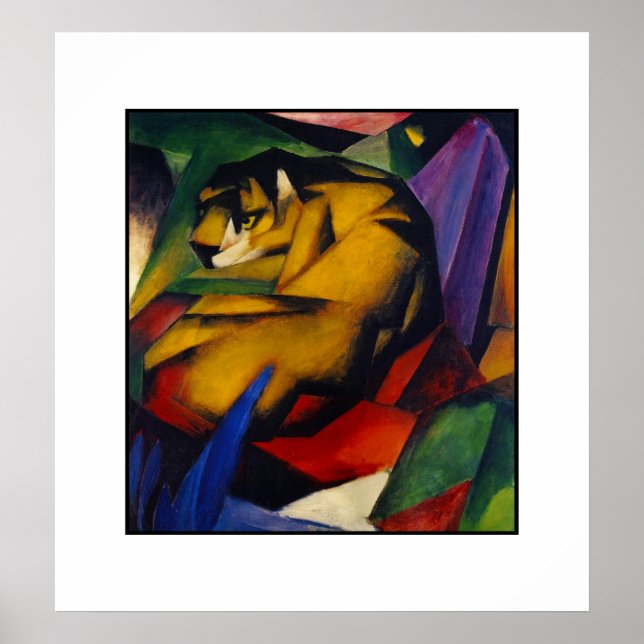 Póster Arte Vintage El Tigre (Frente)